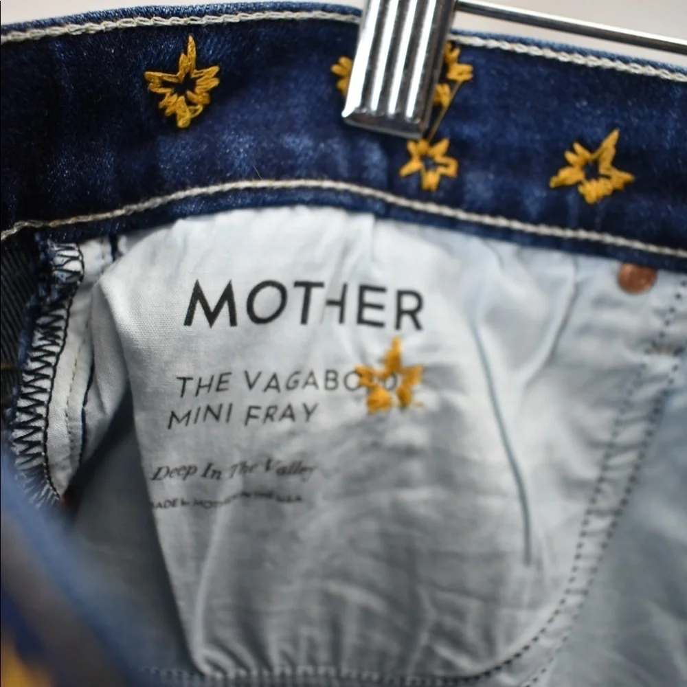MOTHER The Vagabond Mini Fray Skirt - Picture 11 of 13